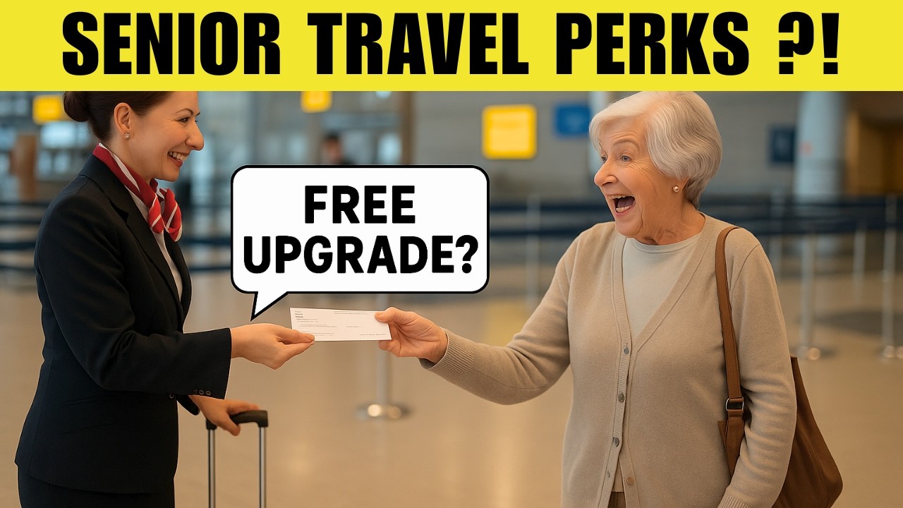 Youtube Thumbnail image of : Flying After 70? These 12 Hidden Airline Benefits Could Save You Hundreds