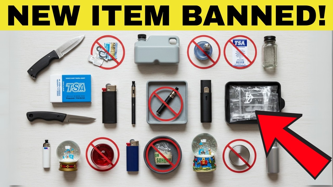TSA Checked Baggage Rules: What You Can’t Pack in 2025