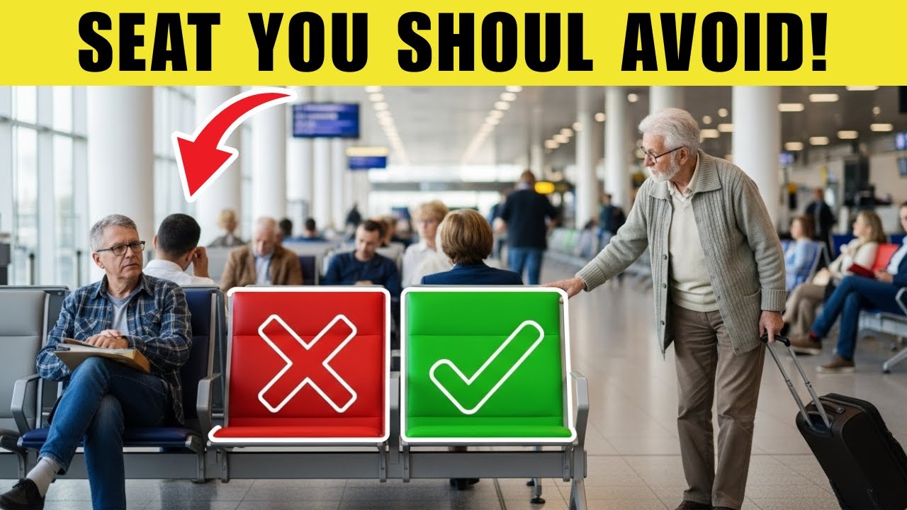 Youtube Thumbnail image of : What Really Happens If You Sit at the Gate? ( Airport Secrets Insider Reveals All)