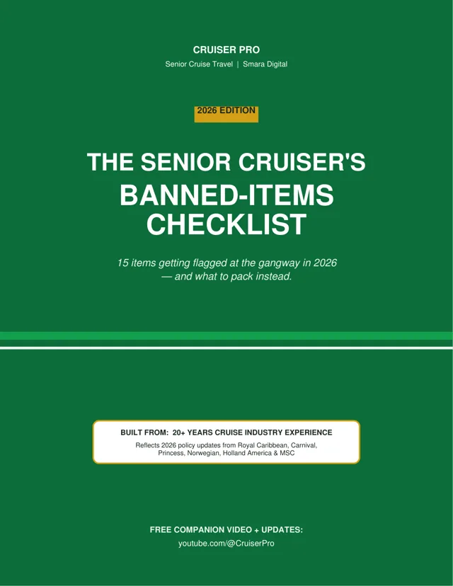 Cruise Banned-Items Checklist