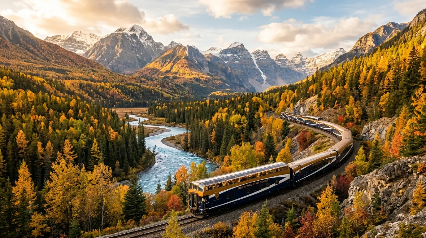 9 Stunning Train Trips for Seniors in 2026 4 Luxury scenic train trips for seniors winding through mountains
