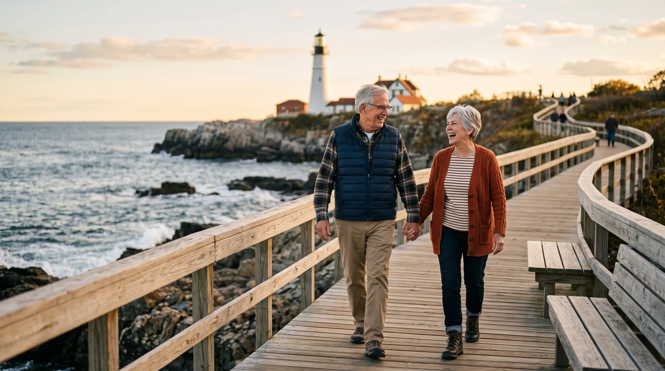 Trips for seniors over 70: scenic USA travel moment