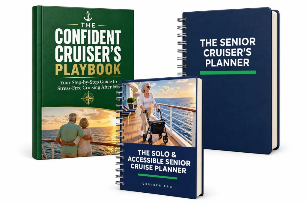 The Cruise Confidence Kit — the Confident Cruiser's Playbook plus both planners