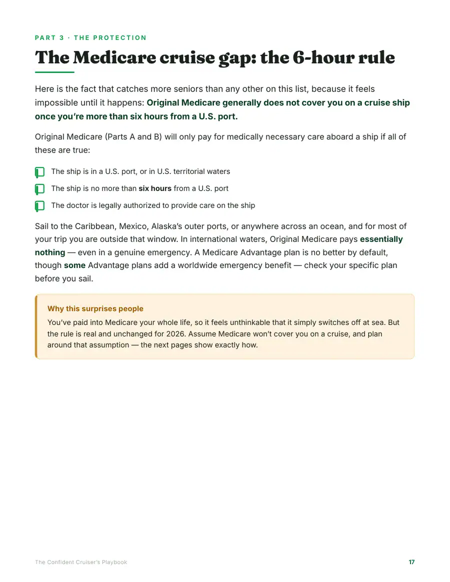 The Medicare 6-hour rule explained in the Playbook
